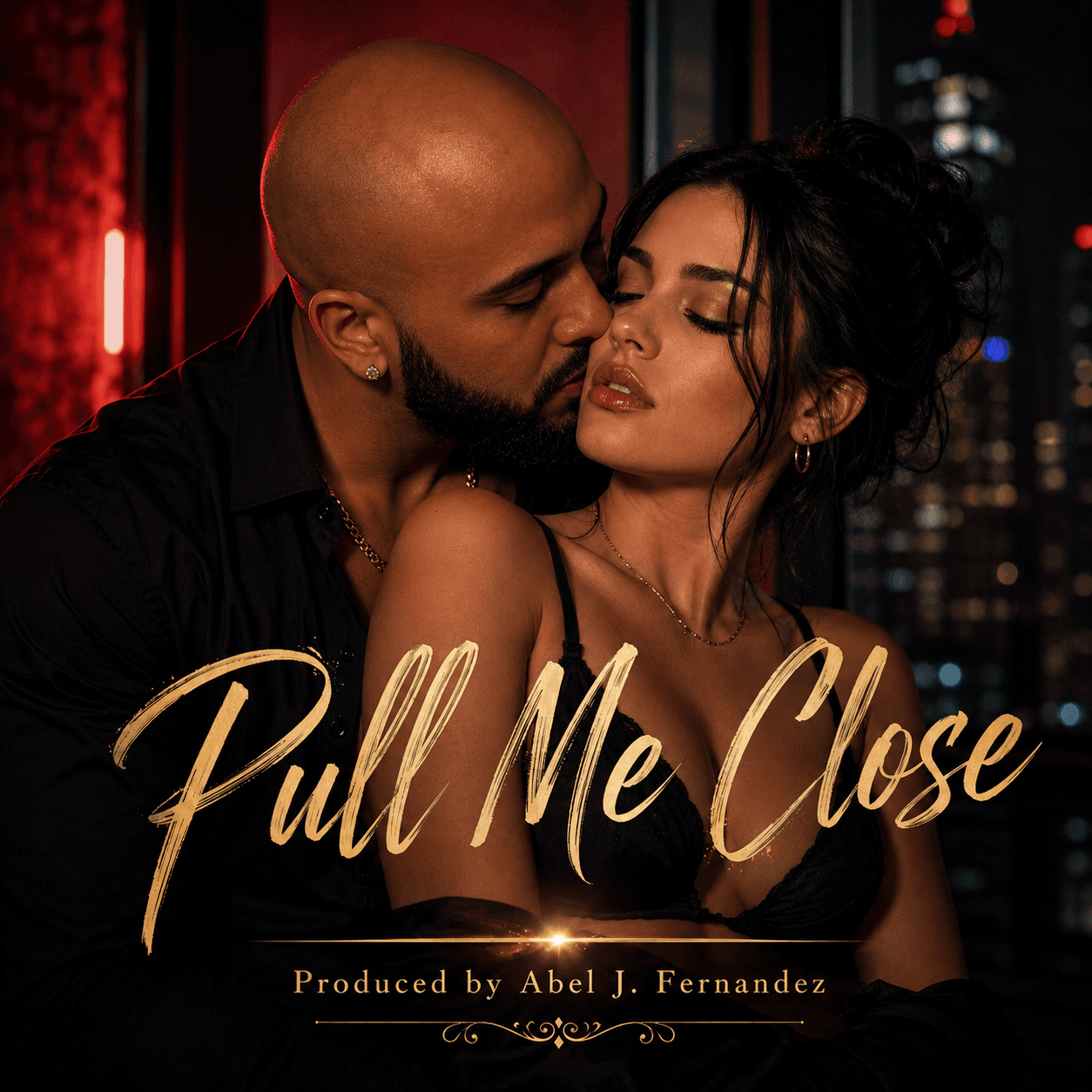 Pull Me Close — single cover art by Abel J. Fernandez
